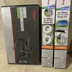TV Wall Mount And Cable Accessories