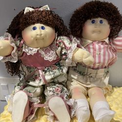 1991 Cabbage Patch Soft Sculpture Valentine Edition Toddlers 