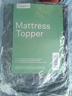 NIAGARA Ultra Soft King Size Bamboo Mattress Topper - Cooling for Sound Sleep