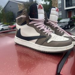 Travis Scott x Air Jordan 1 Retro High OG ‘Mocha’ Iconic Sneaker