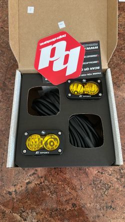 Baja Designs S2 led Pod Lights Amber