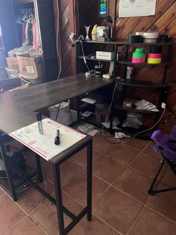 L large desk