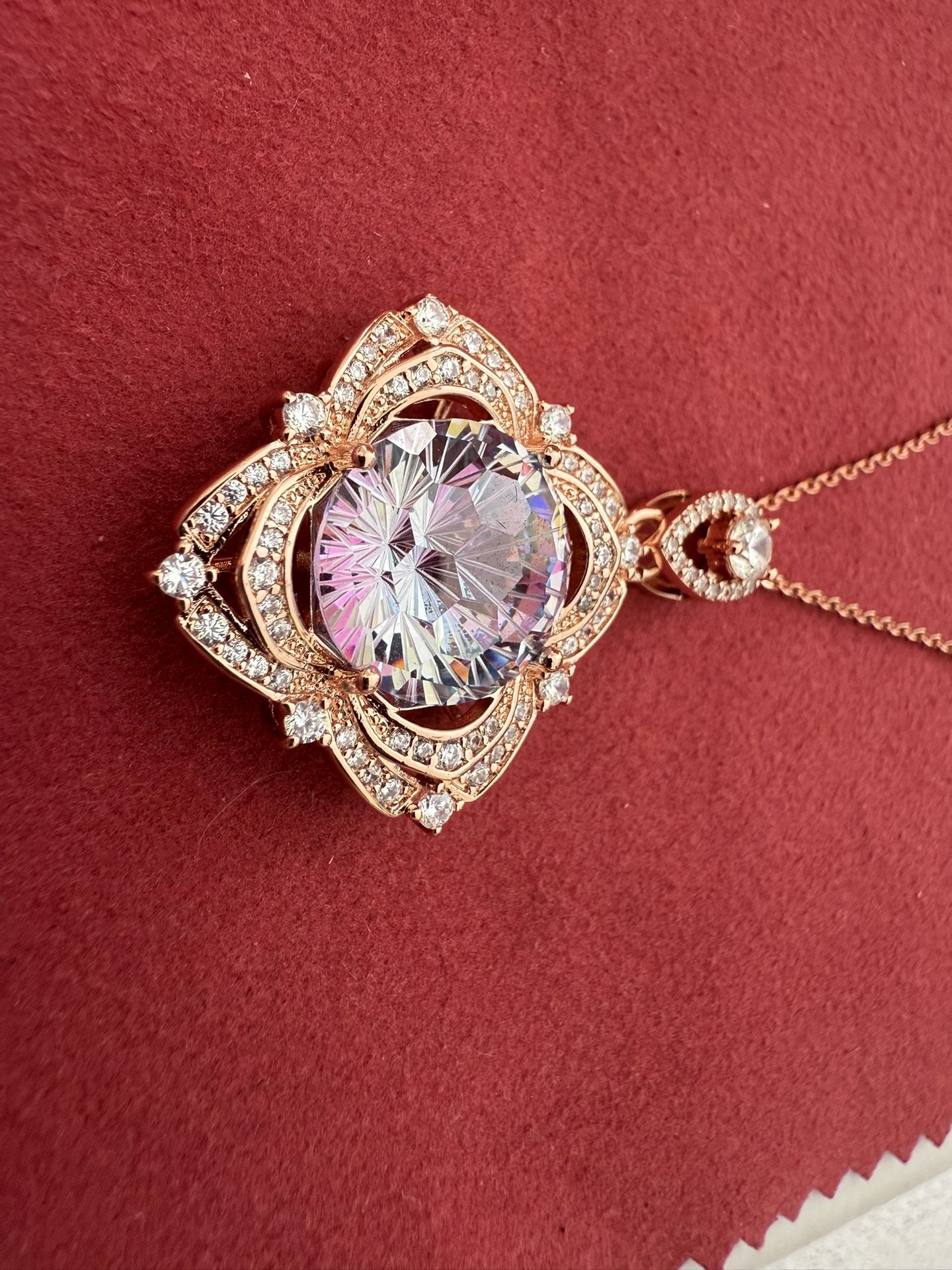 Rose Blossom Necklace