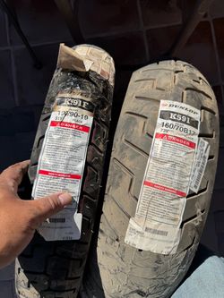 Dunlop K591 Harley Davidson Tire Set