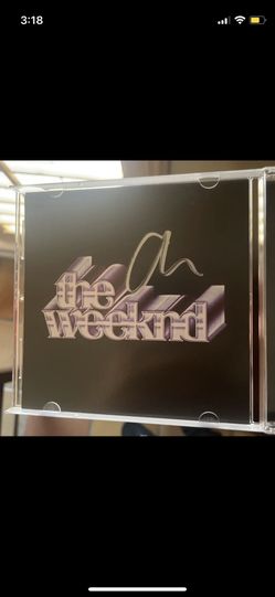 The Weeknd Signed Autograph CD Dawn FM New