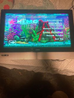 Vizio TV with fully adjustable wall mount