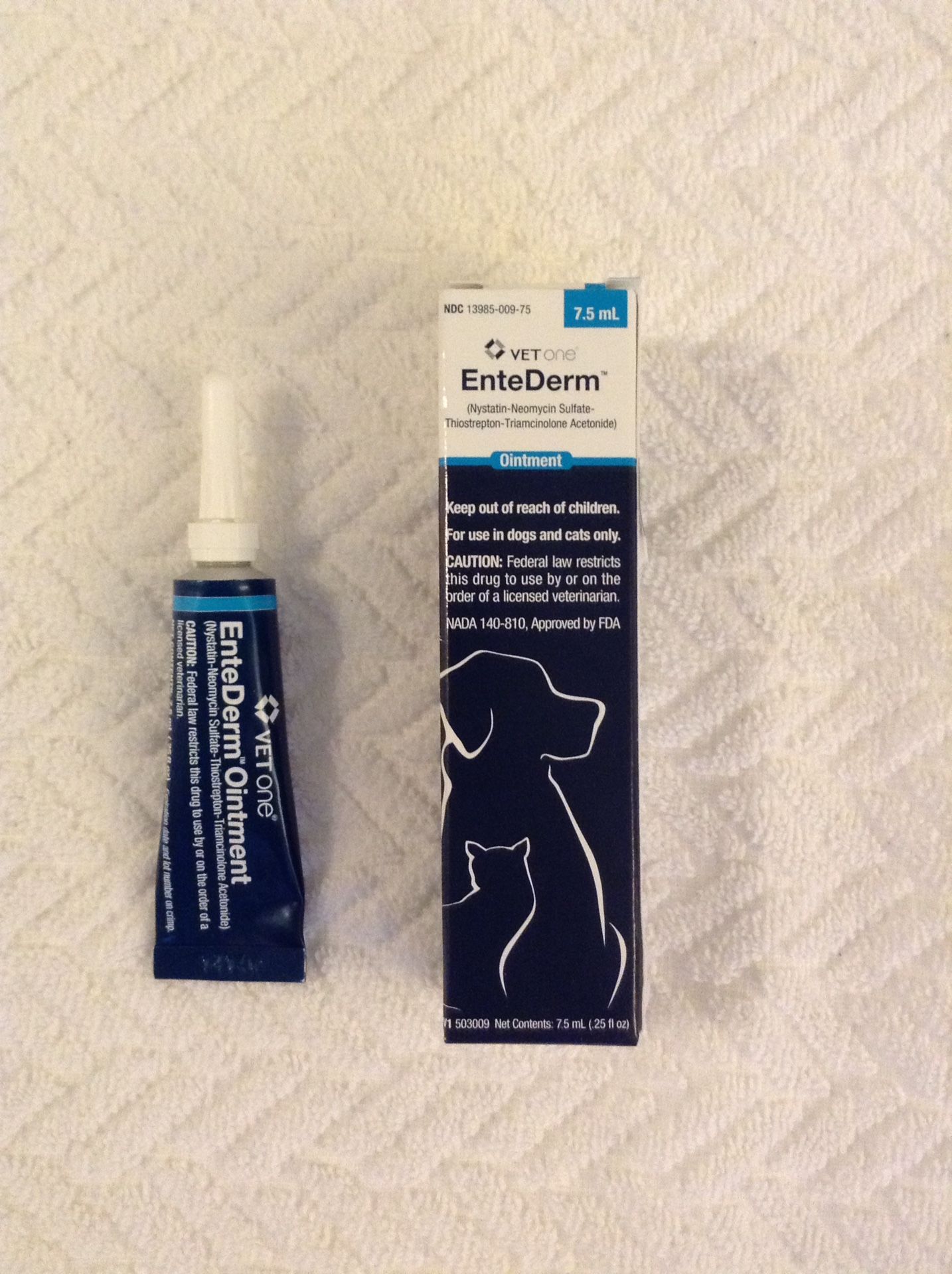 EnteDerm ointment for dogs and cats