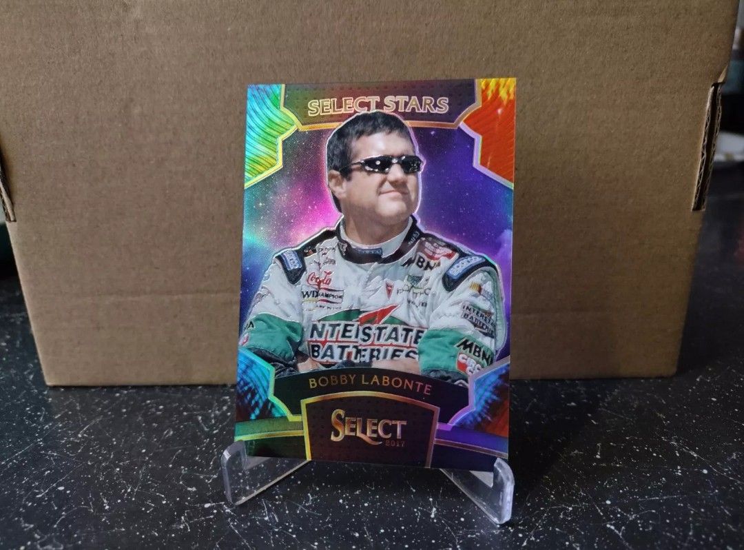 2017 Panini Select Bobby LaBonte Select Stars Rainbow Prizm SSP /24