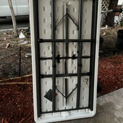 Foldable Table 4ft x 23” For $20
