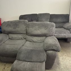 2 Recliner Sofas