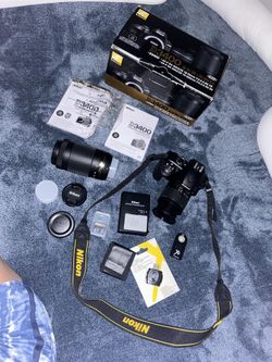 NIKON D3400 18-55 VR+70-300 Kit BLACK