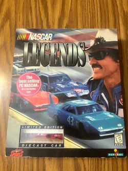 NASCAR Legends PC-NASCAR Game 1999 With Limited Edition Diecast Car Sealed