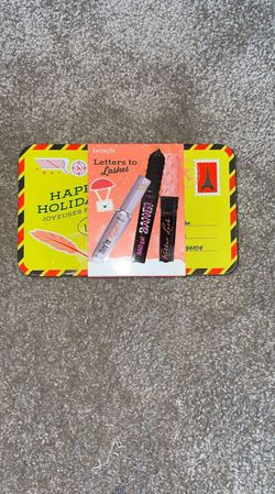 Benefit Letters to Lashes Holiday Mascara Set