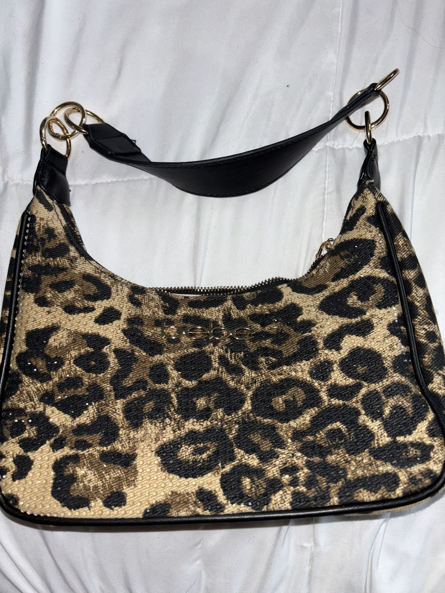 Bebe Cheetah Print Purse