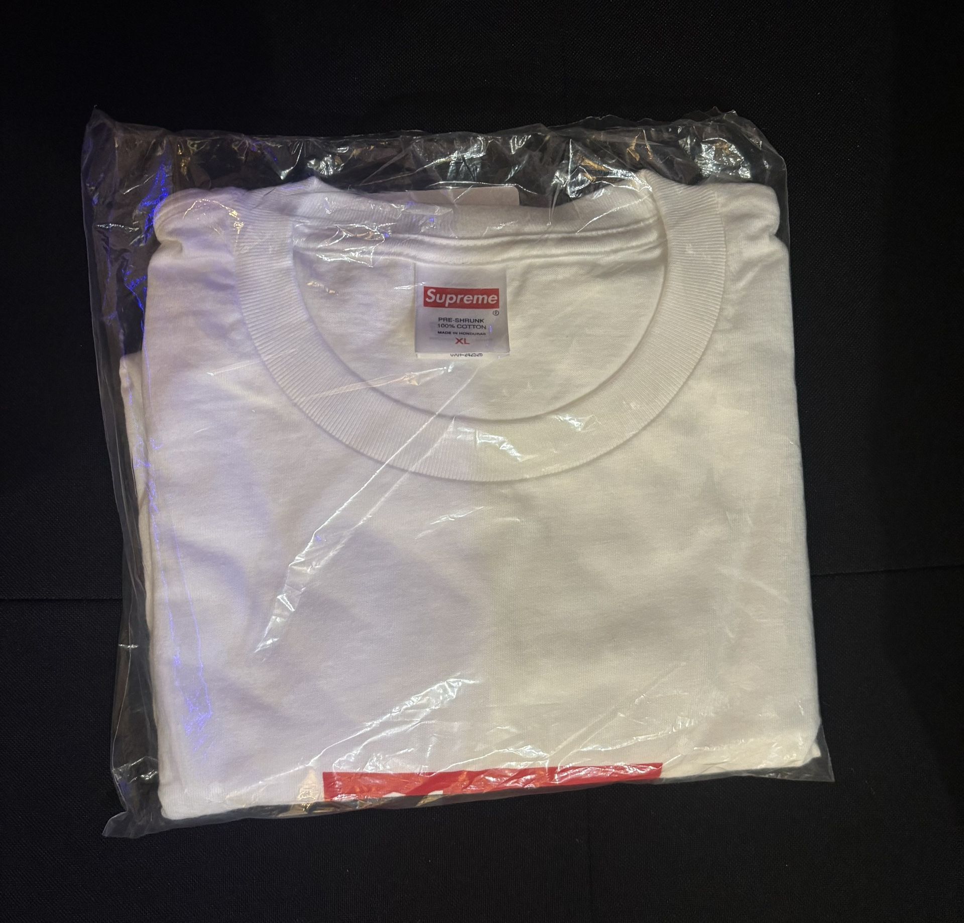 Supreme Arabic Box Logo Tee White XL 2026 IN HAND
