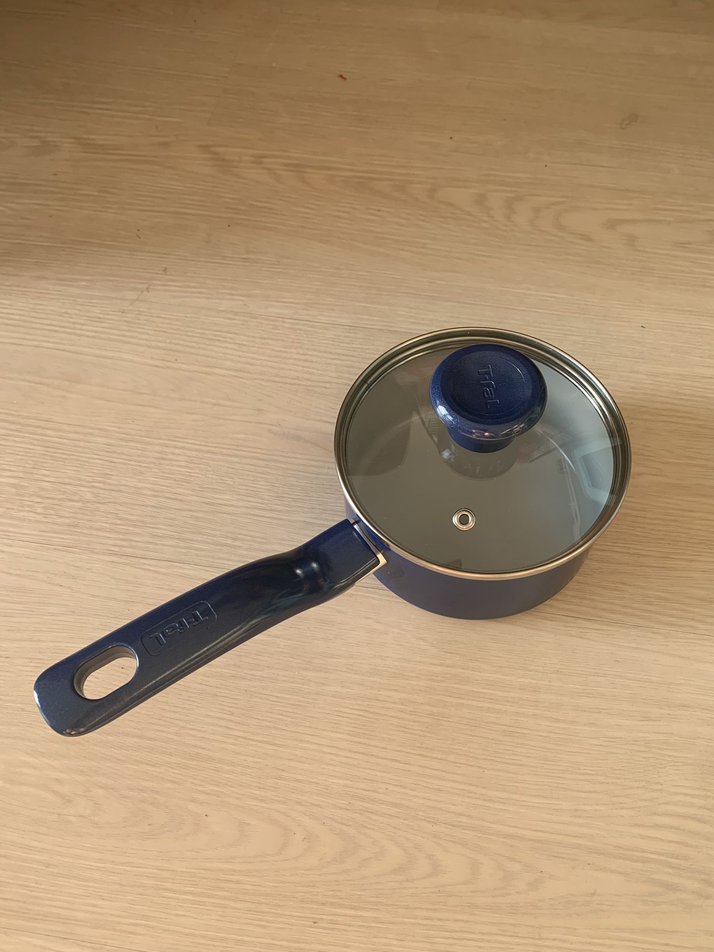 T-Fal 1qt Ceramic Saucepan with Lid