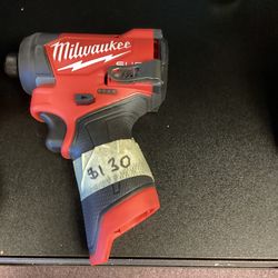 Milwaukee M12 Fuel Brushless Impact Driver (Tool-Only) $130