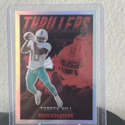 2022 Silver “ Thrillers” Tyreek Hill 