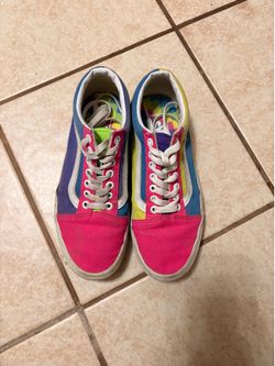 Vans Old Skool Neon Color block shoes