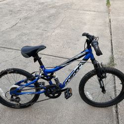 Blue Kids Mountain Bike (Tires Flat)