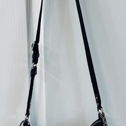 Coach Leather crossbody Bag with small Wristlet 