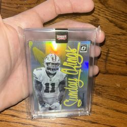 2024 Panini Donruss Optic Micah Parsons Sunday Kings #25 – Dallas Cowboys
