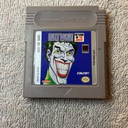 Batman Return Of The Joker Game Boy Authentic 