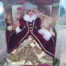 1998 Happy Holidays Barbie