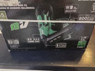 Cordless Finish Nailer 15ga Metabo!!