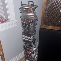 CD display Rack Plus CDs 