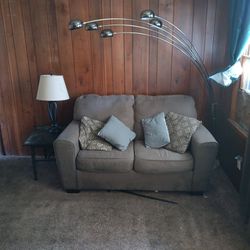 Set Of Sofa And Living Room Decoreted Lamp  