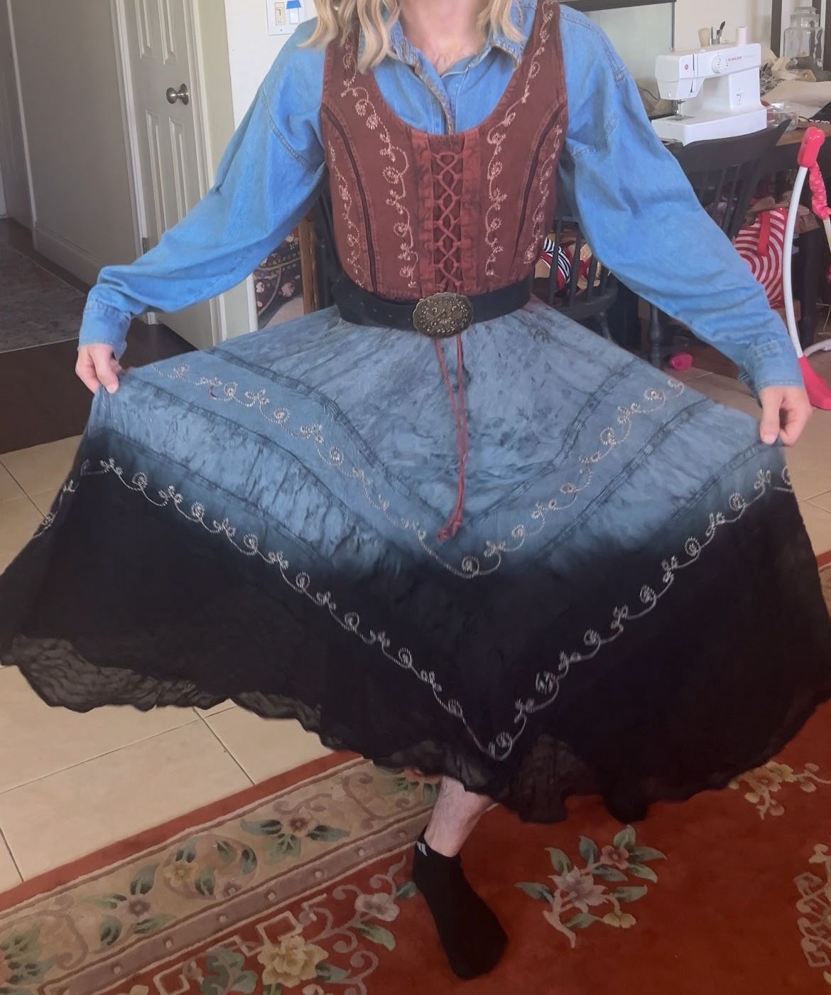 Flowy Renaissance Fair Dress