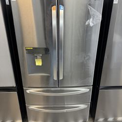 29 Cu - LG 4 Door Refrigerator 