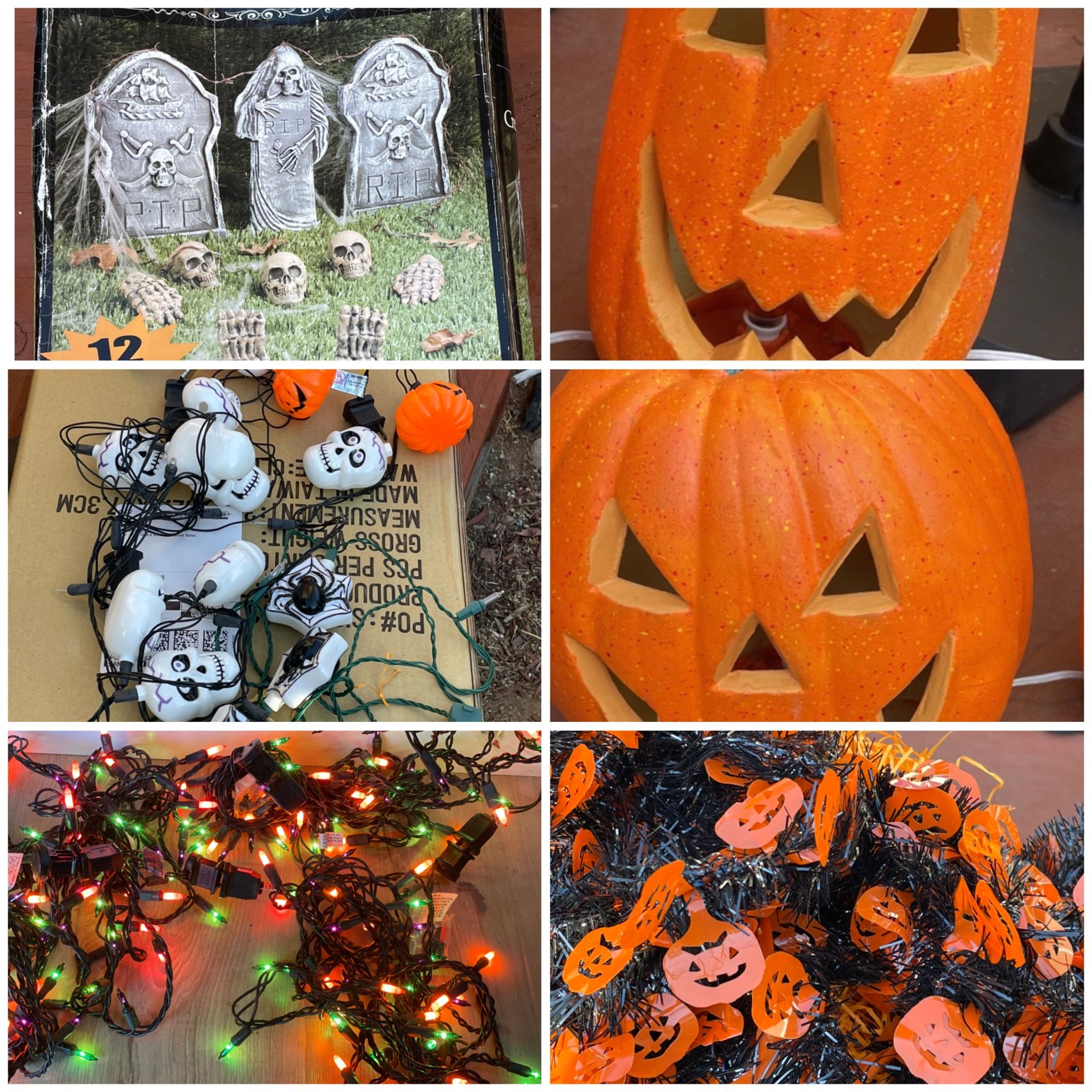 Halloween Decorations Lot