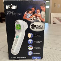 Braun No Touch 3-in-1 Thermometer