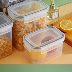Food Storage Containers Set of 6 BPA Free Airtight Lids w/ Locking Tabs