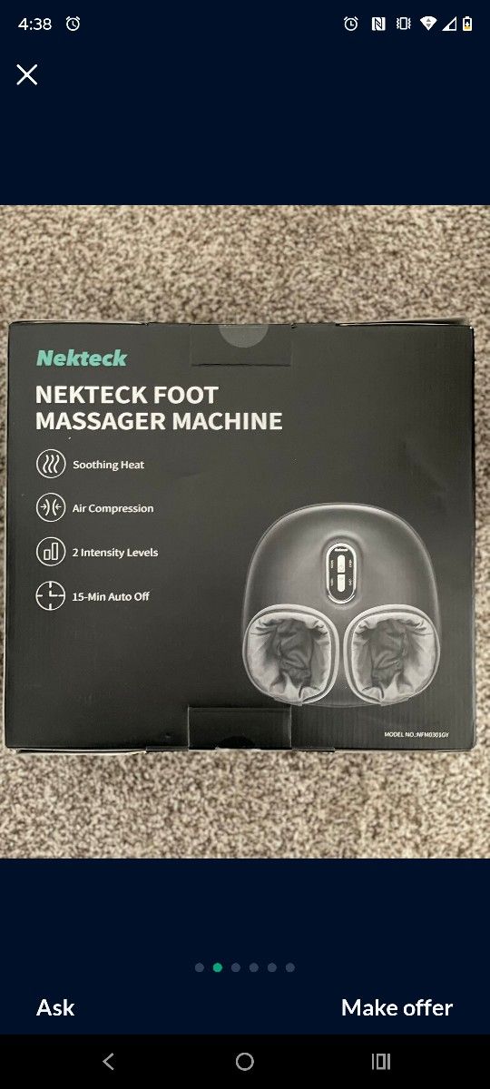 Nekteck Shiatsu Foot Massager