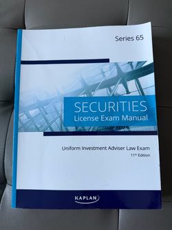 Kaplan Series 65 book