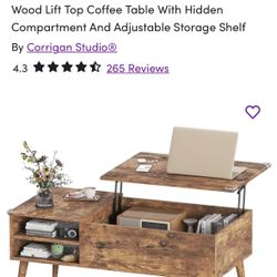 Wayfair Coffee Table 