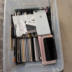 Old iPhones and screens