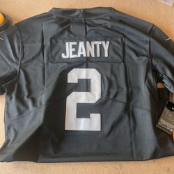 Raiders Ashton Jeanty Brand New Jersey