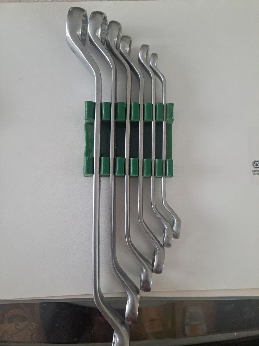 SIZES 8 TO 22MM METRIC DROP FORCES STAINLESS STEEL 6 WRENCH.