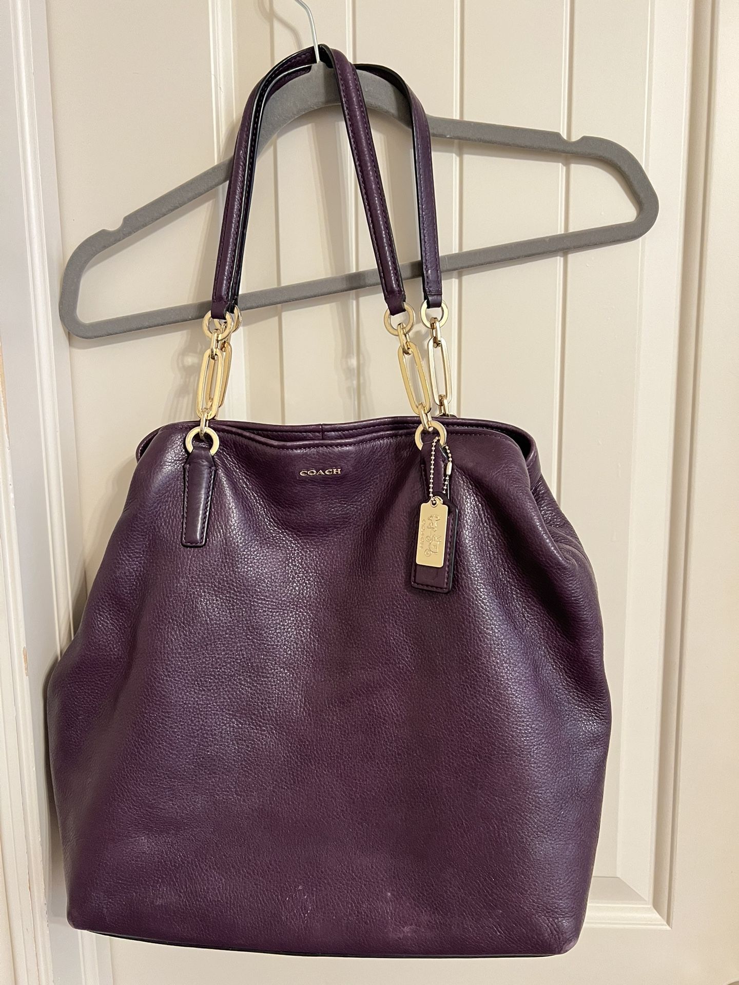 Coach Leather Hand Tote