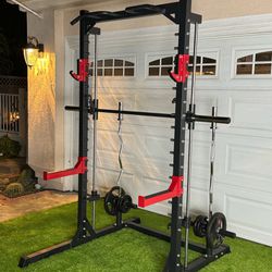 New Smith Machine , Squat Rack , Power Cage , Half Rack , Bench Press Machine For Your Weights 