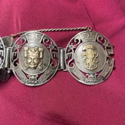 18kt Inca/maya Bracelet