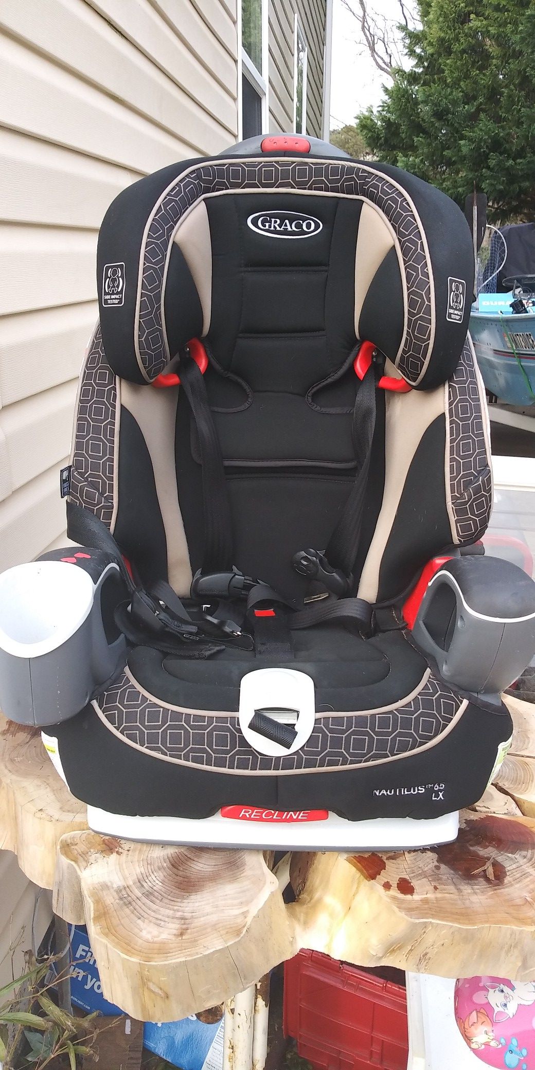 Graco car seat/ booster