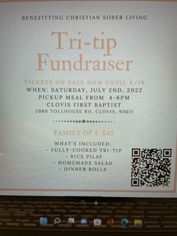 Tri-Tip fundraiser 