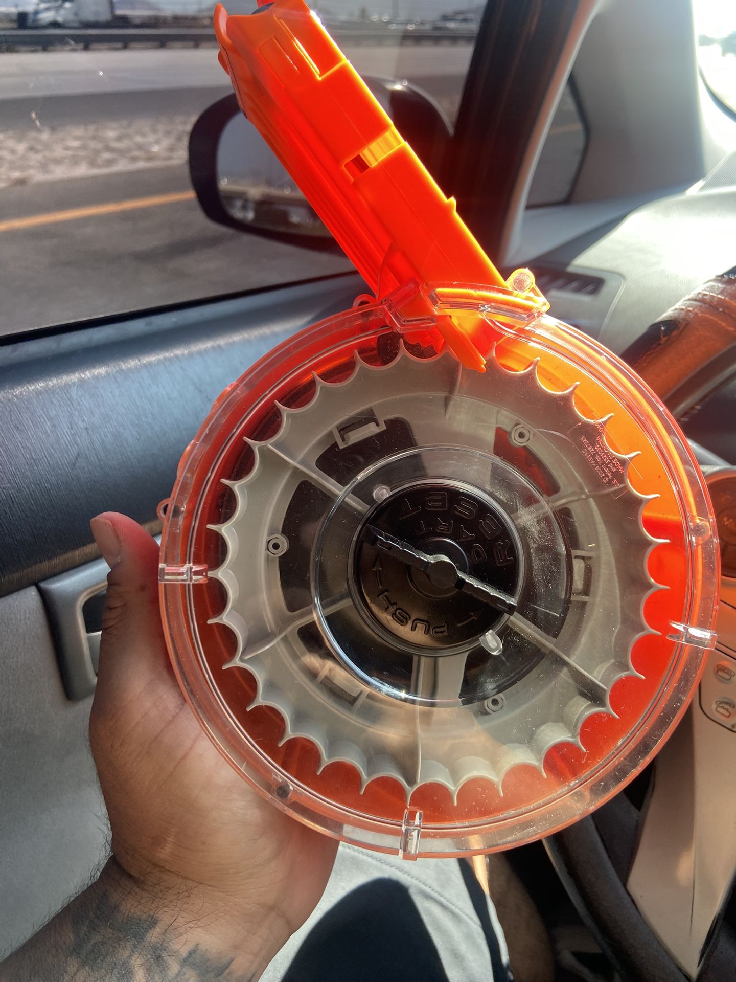 Nerf N-Strike Raider Rapid Fire CS 35 Dart Drum Round Magazine Ammo