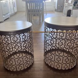 Gold End Tables 