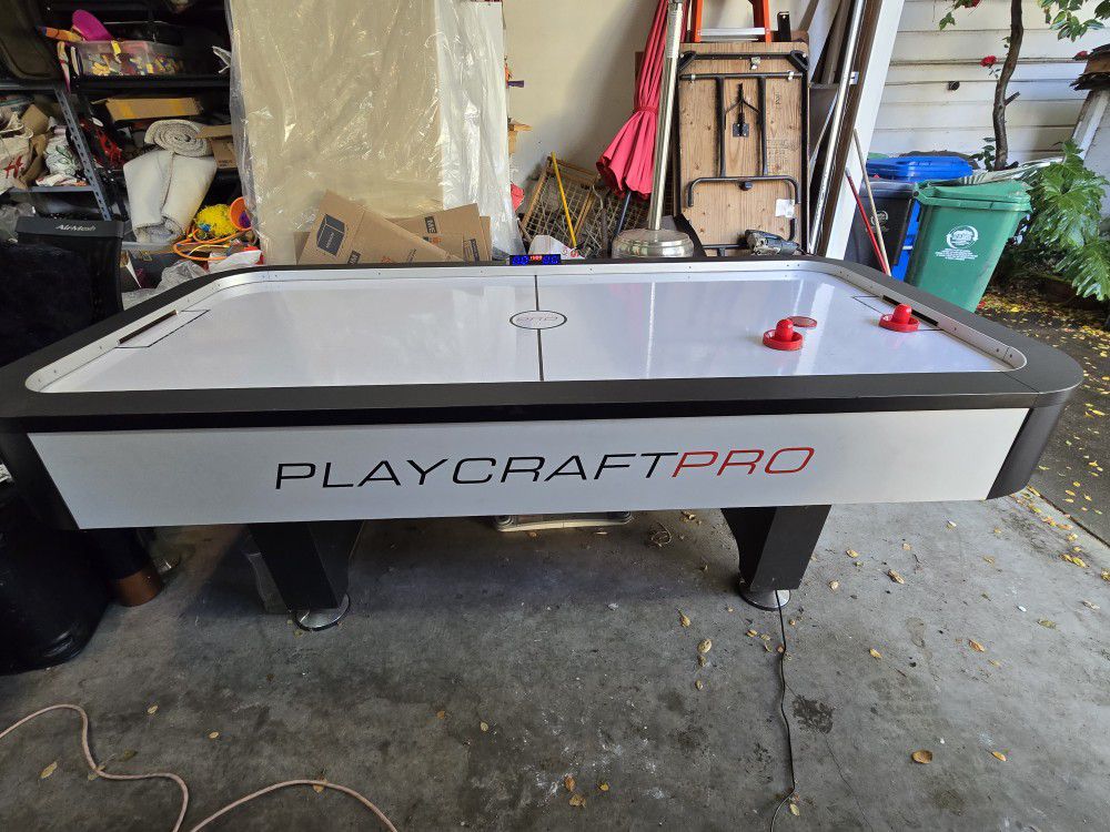 Play Craft 8' Air Hockey Table 
